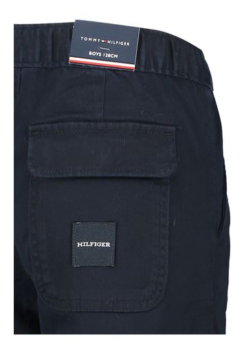 Donkerblauwe broek met elastiek Tommy Hilfiger 