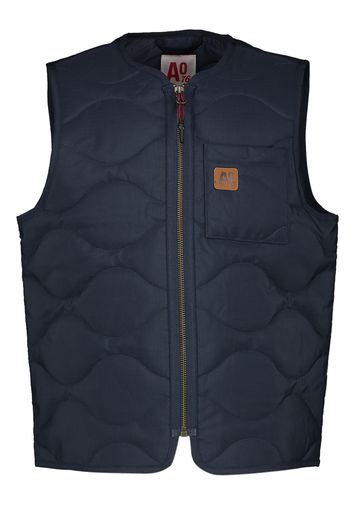 Donkerblauwe bodywarmer AO 