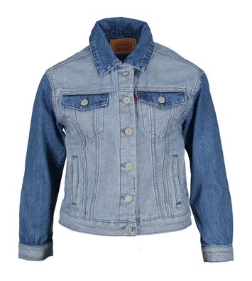 Blauwe denim jas Inside Out Trucker Levi's 
