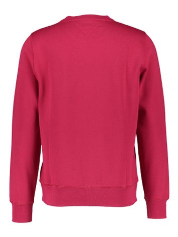 Bordeaux sweater met opdruk Tommy Hilfiger