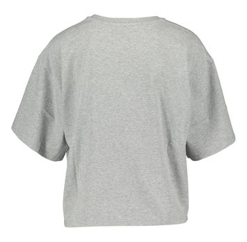 Grijze t-shirt met detail op de borst Twinset