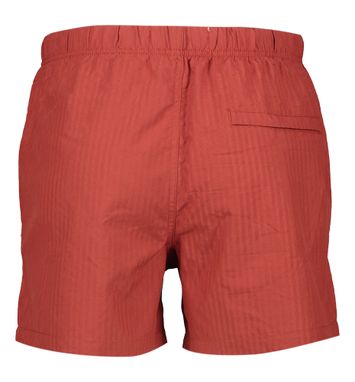 Roestkleurige zwemshort SEERSUCKER Shiwi