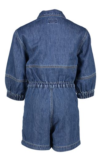 Blauwe playsuit in jeans Bellerose