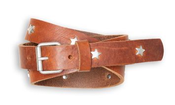 Bruine riem met sterretjes American Outfitters