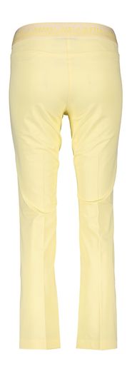 Gele broek met logo in elastiek Ranee Cambio