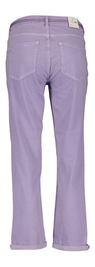 Paarse losse jeans met omslag en lint in de taille Bobby Para Mi