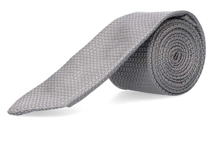 Taupe kleurige das met motief Hugo Boss