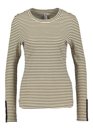 Beige en blauw gestreepte long sleeve Jamela Desires