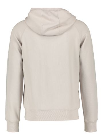 Beige-grijze zomerjas met kap en lange mouw STRATO Duno