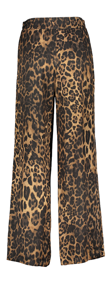 Wijde broek in dierenprint Riani