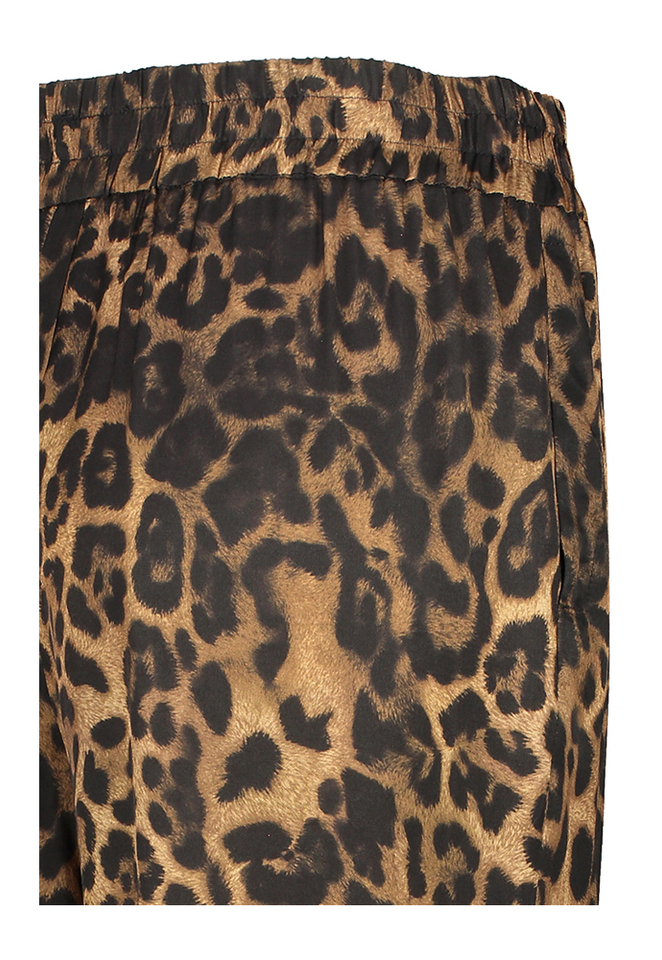 Wijde broek in dierenprint Riani