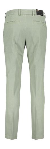 Light/Pastel green katoenen broek Kaiton Hugo Boss
