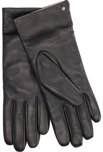 Nero lamb handschoenen Guanti Gianni Chiarini 