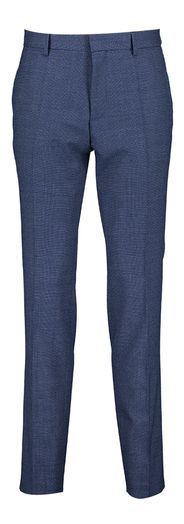 3-delig blauw kostuum met subtiel patroon Hugo Boss 