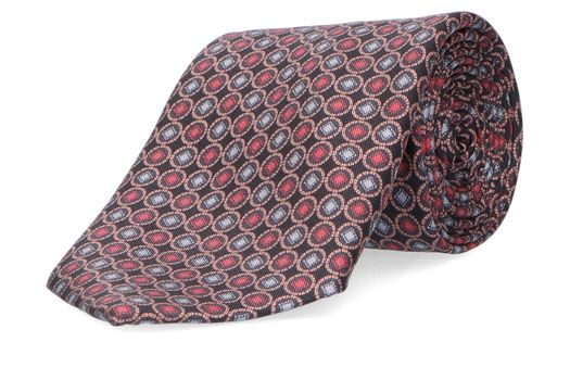 Bordeaux das met print Marchesi di Como