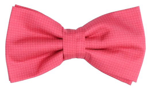 Roze vlinderdas met subtiel motief Marchesi di Como