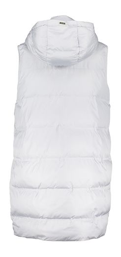 Licht grijze bodywarmer Hamamori Kocca
