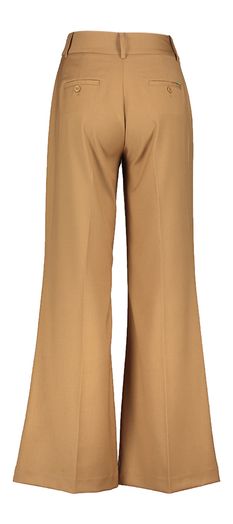 Camel kleurige geklede broek Brandi Kocca