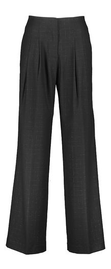 Zwart geklede broek met fijne glitterdraad Karly Kocca