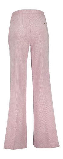 Roze ribfluwelen lange broek Bionne Kocca 