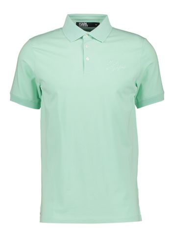 Mintgroene polo Karl Lagerfeld