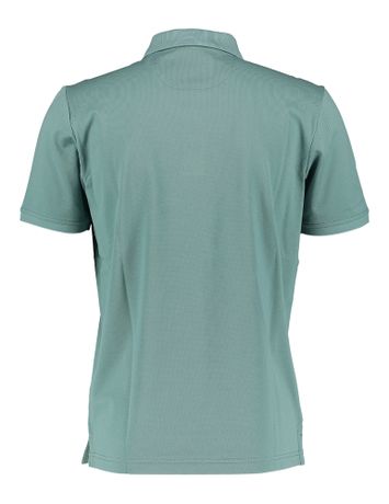 Olijfgroene polo met korte mouwen State of Art