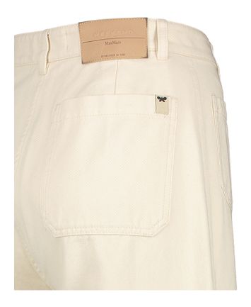 Beige jeans straight fit Filtro Max Mara Weekend