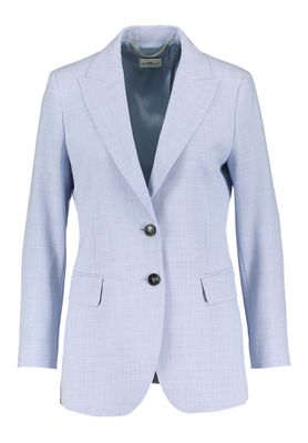 Lichtblauwe blazer met knoopsluiting Banfy Marella