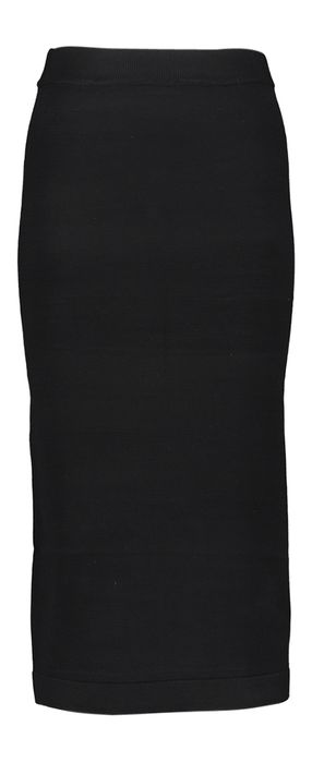 Zwarte halflange aansluitende rok Saint Tropez