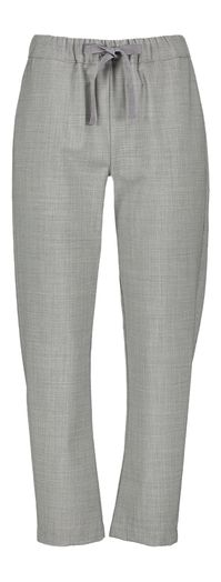 Grijze broek met elastiek Semicouture