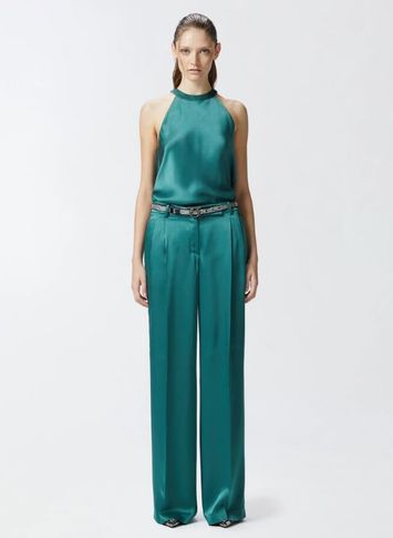 Groene lange broek Laon Pinko