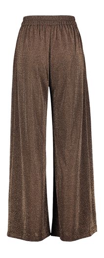 Brons kleurige soepelvallende broek Aspen Momoni