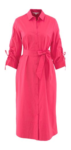 Roze kleed met strik detail op de mouw Kerime Xandres