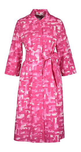 Roze kleed met print Kaho Xandres 