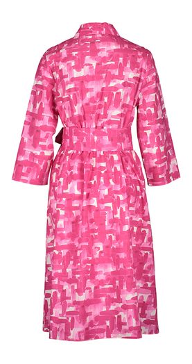 Roze kleed met print Kaho Xandres 