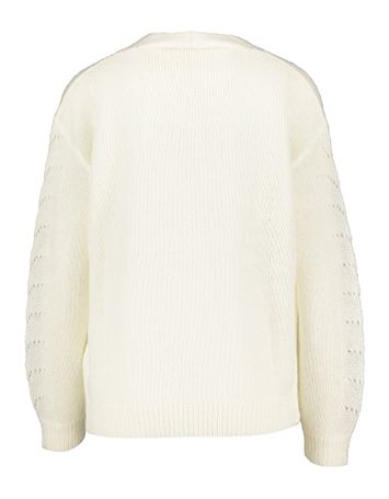 Off white wollen gilet met knopen Berlant Xandres