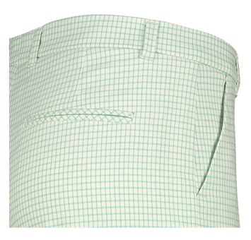 Ecru broek met groene print Phanta Xandres