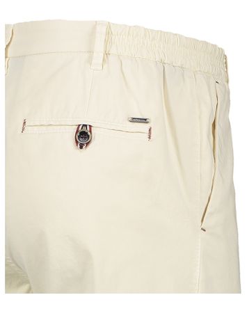 Ecru kleurige katoenen short Kane Zilton