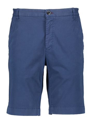 Donkerblauwe katoenen short Kane Zilton