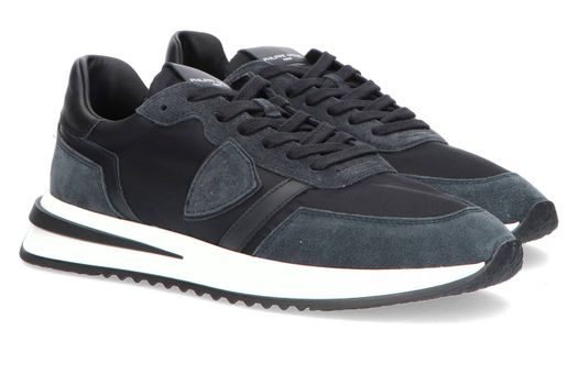 Zwarte lage sneakers Philippe Model