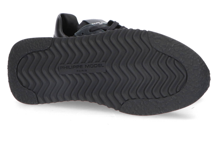Zwarte lage sneakers Philippe Model