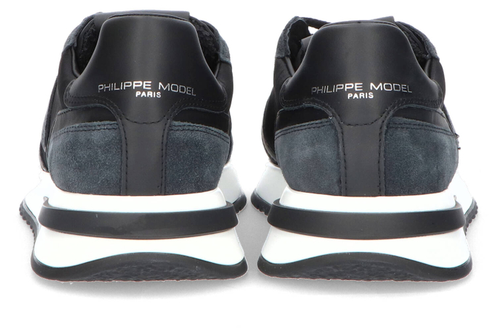 Zwarte lage sneakers Philippe Model