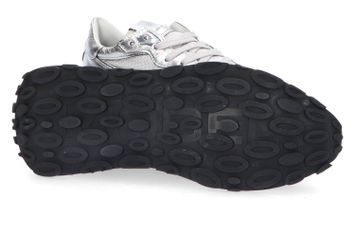 Zilverkleurige lage sneakers Philippe Model