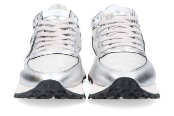 Zilverkleurige lage sneakers Philippe Model