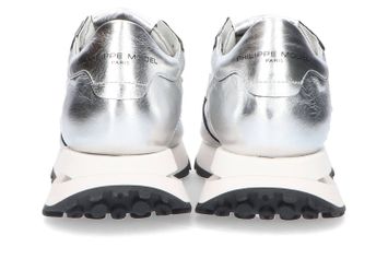 Zilverkleurige lage sneakers Philippe Model