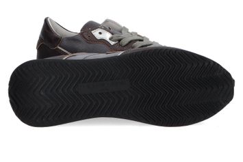 Antracietkleurige lage sneakers Philippe Model