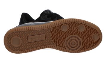Zwarte sneakers met wit en rubberkleurige zolen Trainer Diadora