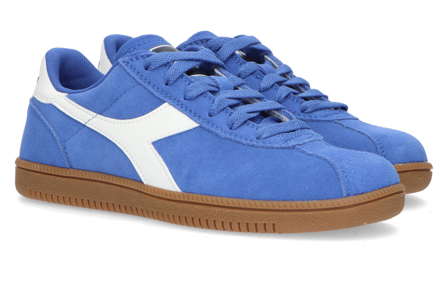 Kobalt blauwe lage sneakers Diadora