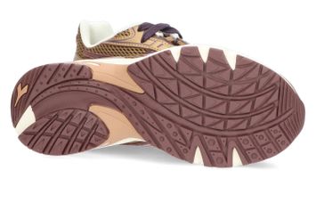Bordeaux lage sneakers met paarse details Diadora