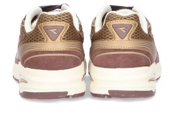 Bordeaux lage sneakers met paarse details Diadora